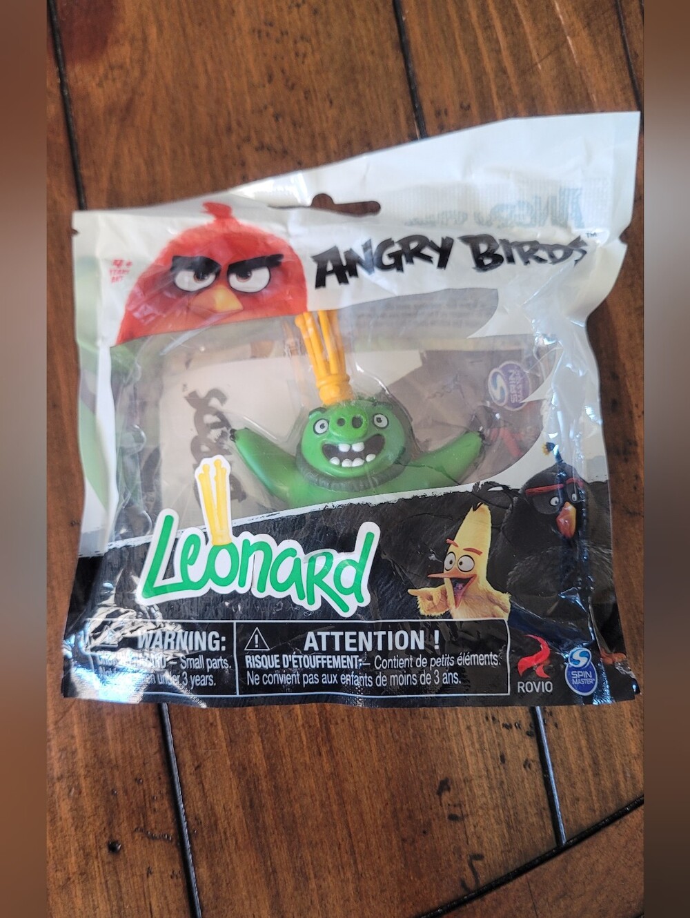Angry Birds Leonard Green Pig Figure by - Green